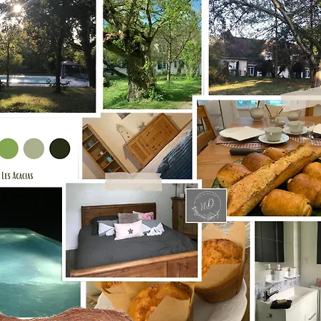 Au Coeur Des Acacias Bed and Breakfast Lauzun